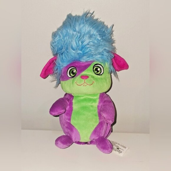 Other - Popples Plush Yikes 9 Netflix Doll Blue Purple Green Toy Spin Master Stuffed